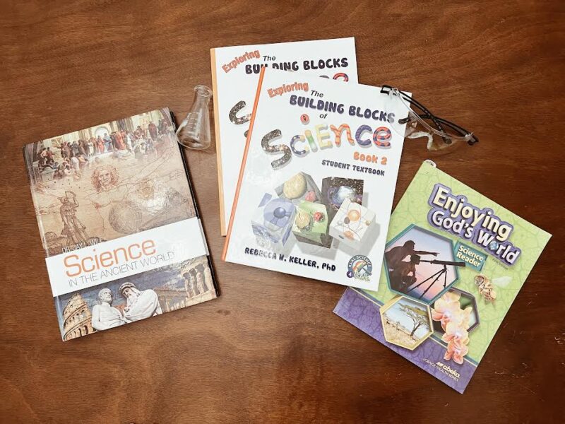overheard picture of second grade science homeschool curriculum textbooks