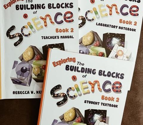 Building Blocks of Science homeschool books being reviewed