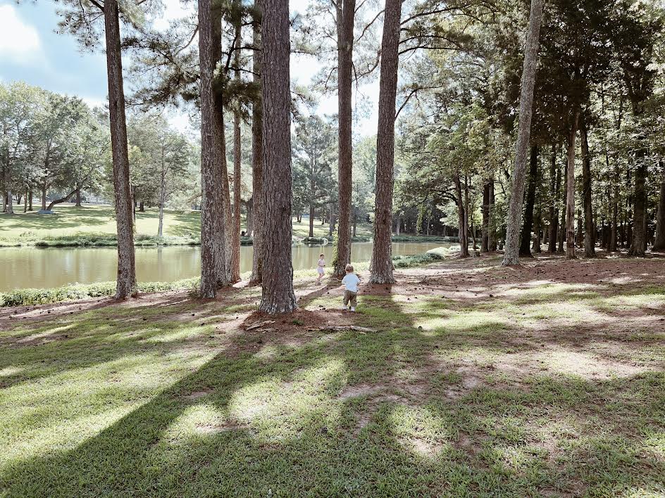 kids playing outside during summer break