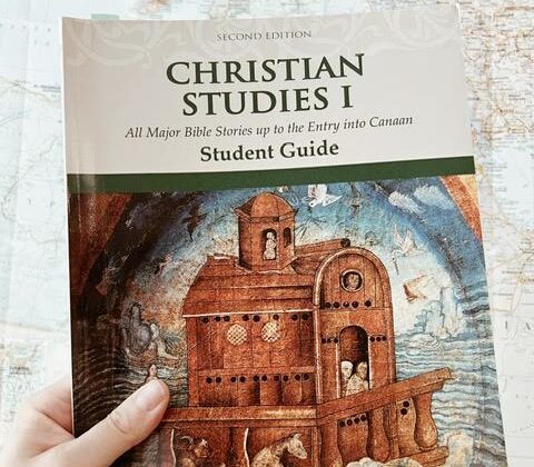 Memoria Press Christian Studies I textbook cover