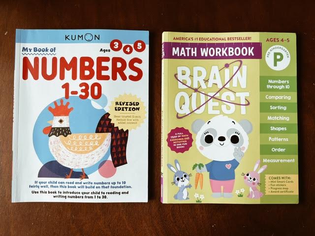 preschool workbooks for homeschool