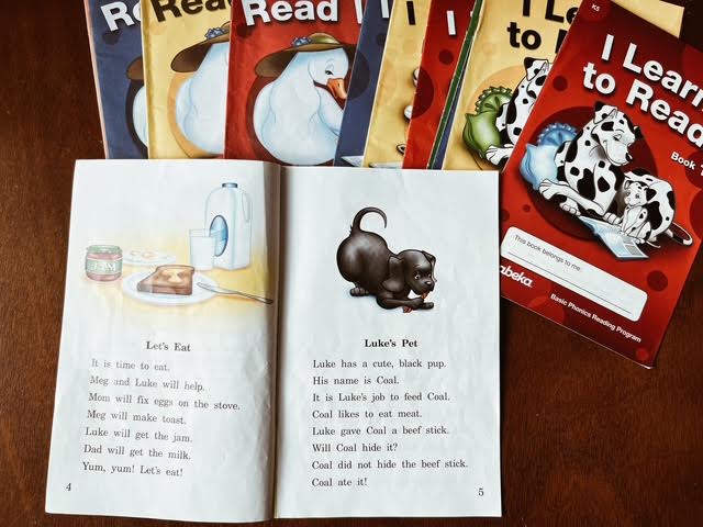 Abeka K5 readers