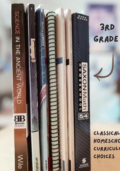 Classical Homeschool 3rd Grade Curriculum Review: What We Used This Year