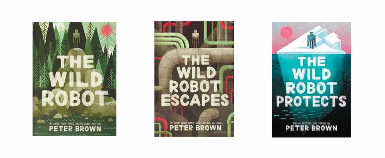 wild robot book covers