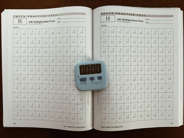 timer and speed drills for extra math practice