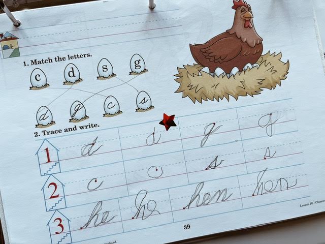 teacher stars on student paper